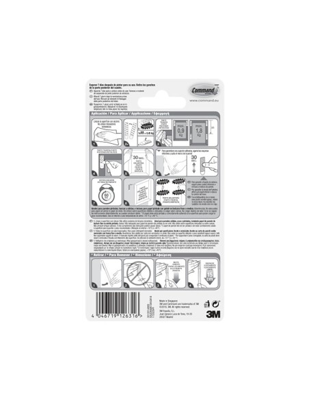 Tiras pequeñas para colgar cuadros