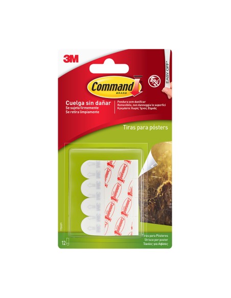 Tiras para pósteres, 12 uds