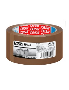 Cinta de embalar marrón 46 micras 50 mm x 66 m