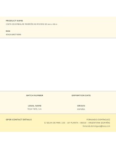 Cinta de embalar marrón 46 micras 50 mm x 66 m 2