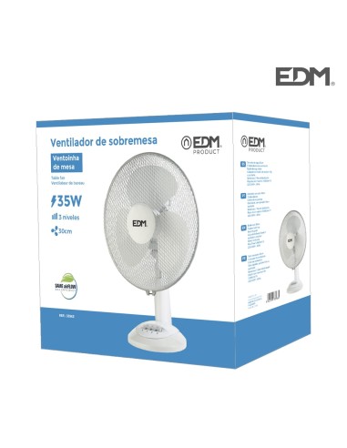 Ventilador de sobremesa. color blanco....