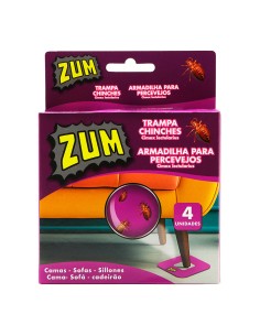 Trampa para chinches adhesiva, 4 uds