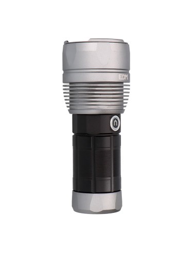 Linterna led táctica titanforce recargable 14.000 lm 6500 k 150 w ip44 + cordón