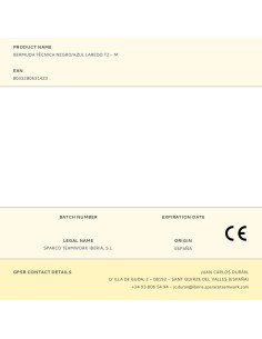 Bermuda técnica negro/azul laredo t2 - m 2