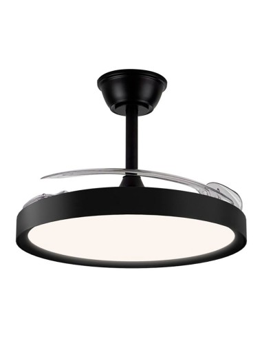 Ventilador de techo led 3cct aspas retráctiles...