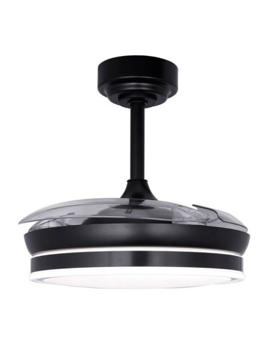 Ventilador de techo led 3cct aspas retráctiles...