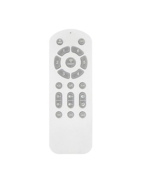 Ventilador de techo led 3cct aspas retráctiles moss mini 46 w 5520 lm níquel, aspas ø92 cm, plafón ø39 cm, altura 32 - 42 cm ...