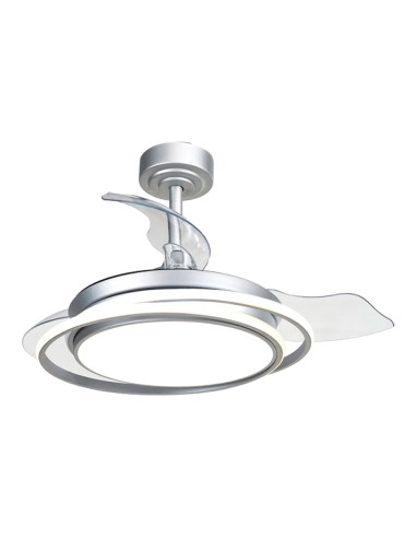 Ventilador de techo led 3cct aspas retráctiles...