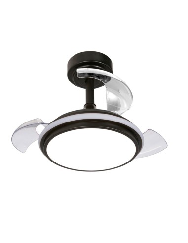 Ventilador de techo led 3cct aspas retráctiles...