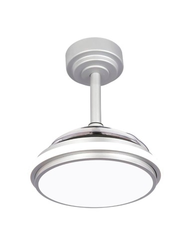 Ventilador de techo led 3cct aspas retráctiles...