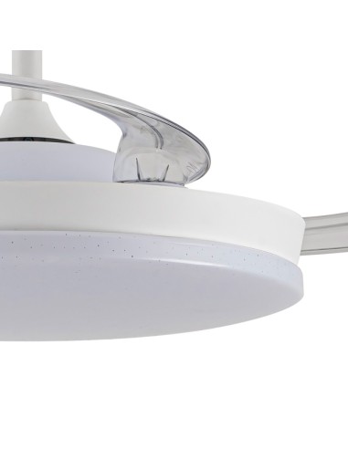 Ventilador de techo led 3cct aspas retráctiles...