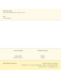 Malla antihierba 100 g/m² verde 1 x 25 m 2