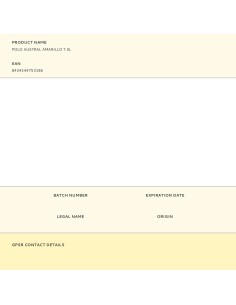 Polo austral amarillo t.xl 2