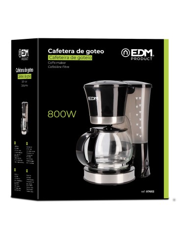 Cafetera de goteo 12 tazas 800 w