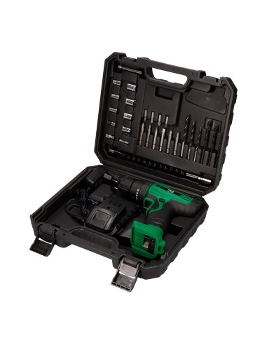 Kit taladro percutor/atornillador 14,4 v con...