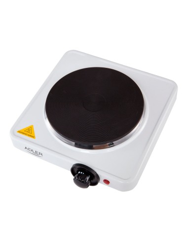 Cocina eléctrica un quemador 1500 w blanca, 25...