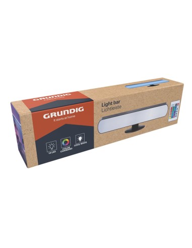 Lámpara led luz blanca y de colores con control...