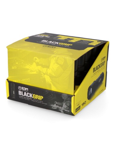 Linterna led táctica black grip 150 lm con...