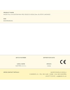 Micro pila litio botón max-pro cr2025 3 v ø20 x 2,5 mm, blister 5 uds 2