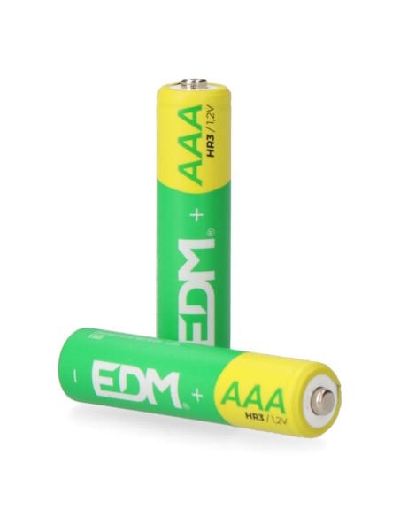 Pila recargable eco-series aaa - hr03 950ma, ø10,5 x 44,5 mm, 2 uds