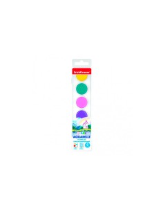 Acuarelas estuche 6 colores perlados