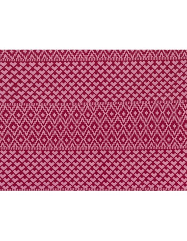 Paraguas largo automático estampado étnico con...