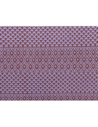 Paraguas largo automático estampado étnico con...