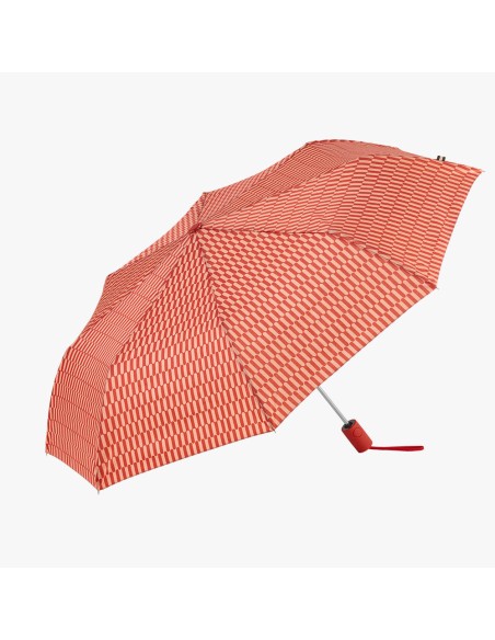 Paraguas automático estampados ovalados con uv 50+, colores surtidos