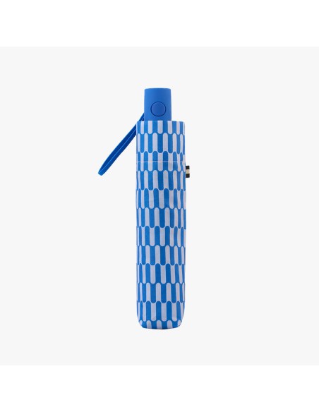 Paraguas automático estampados ovalados con uv 50+, colores surtidos