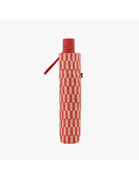 Paraguas automático estampados ovalados con uv 50+, colores surtidos