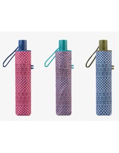 Paraguas automático estampado étnico con uv 50+, colores surtidos 2