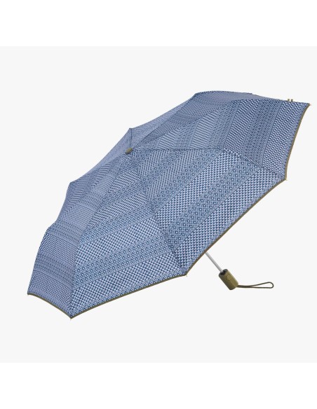 Paraguas automático estampado étnico con uv 50+, colores surtidos