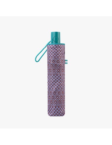 Paraguas automático estampado étnico con uv...