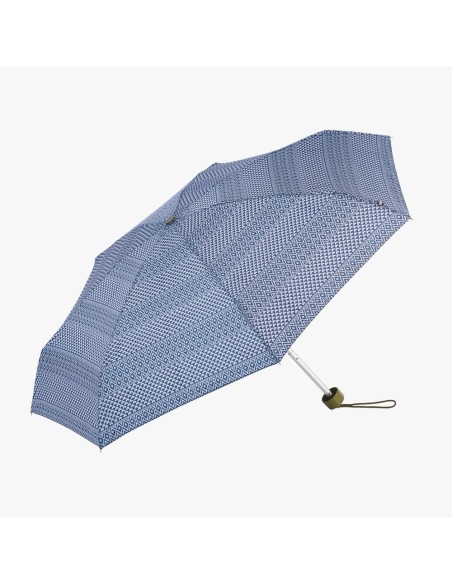 Paraguas mini manual estampado étnico con uv 50+, colores surtidos