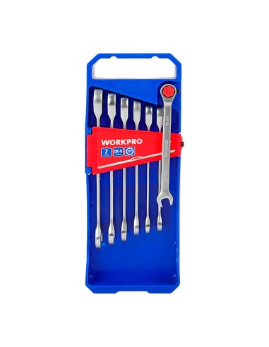 Juego 7 llaves mixtas de carraca, métricas...