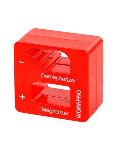 Magnetizador / desmagnetizador rojo