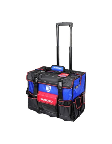 Bolsa de herramientas rígida con ruedas, 46 x...