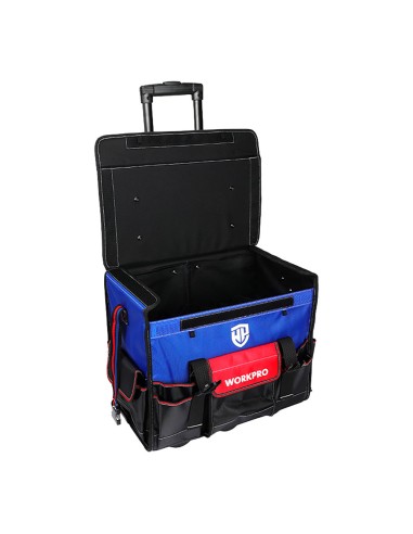 Bolsa de herramientas rígida con ruedas, 46 x...