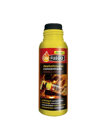 Okfuego deshollinador concentrado para estufas y chimeneas 250 g