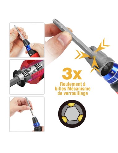 Destornillador carraca 12 en 1