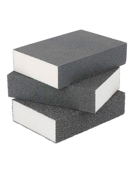 Esponja de lijar, 3 uds