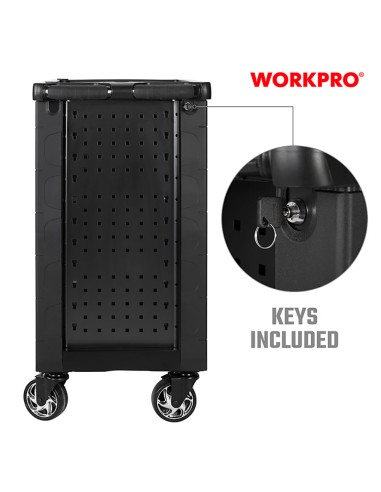 Carro herramientas, 7 cajones (herramienta no...