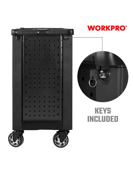 Carro herramientas, 7 cajones (herramienta no incluida), 77 x 47 x 97 cm