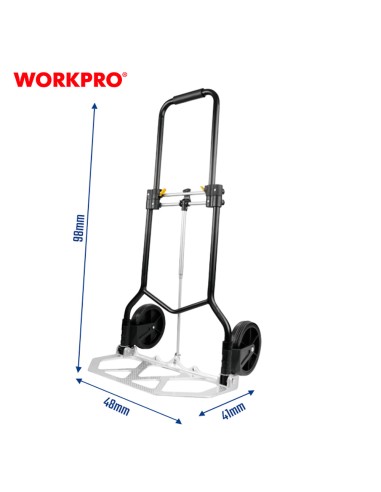 Carrito de transporte, plegable