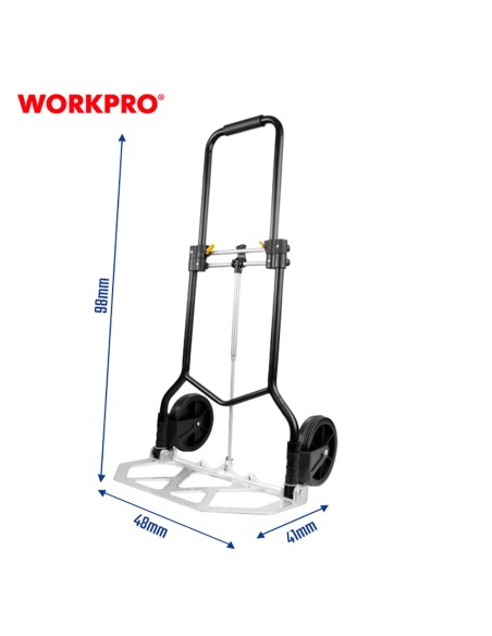 Carrito de transporte, plegable