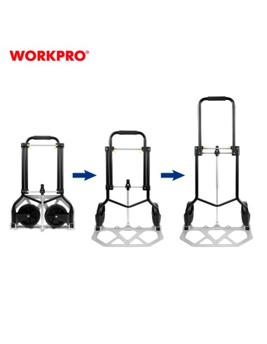 Carrito de transporte, plegable