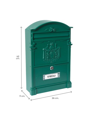 Buzón individual exterior mediano, residencia,...