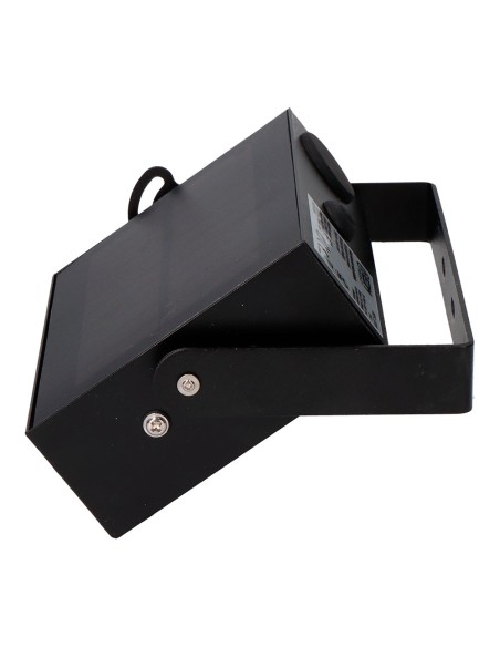 Foco proyector solar auto basculante 7 w 700 lm, 6500 k, con sensor movimiento, negro