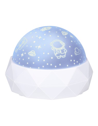 Luz nocturna decorativa led proyección espacial...