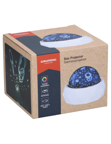 Luz nocturna decorativa led proyección espacial...